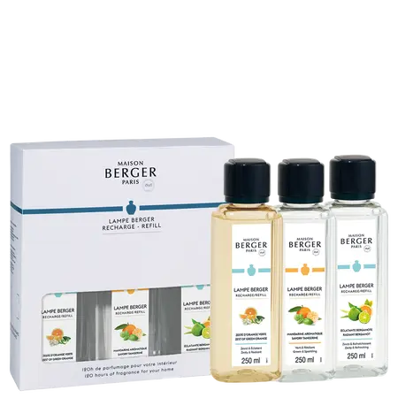 Huisparfum Triopack Estival 3x250ml Summer navulling - afbeelding 1