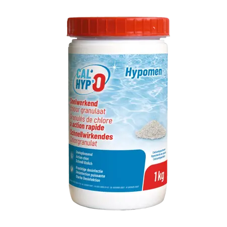 Hypomen - Snelwerkend Chloorgranulaat - 1kg - afbeelding 1