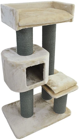 Jack And Vanilla - Krabpaal Timon - Beige - 70×50×120 cm - afbeelding 2