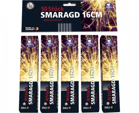Jeugdvuurwerk - Smaragd 16cm