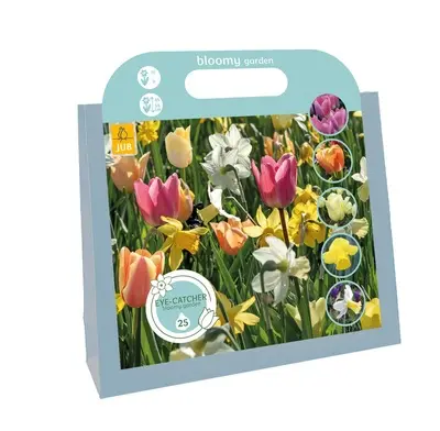 Kadoverpakking Eye-catchers Bloomy Garden - 25 bloembollen