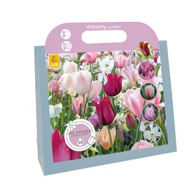 Kadoverpakking Eye-catchers Dreamy Garden - 20 bloembollen