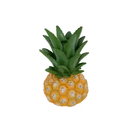 Kandelaar Pineapple Polystone H18cm