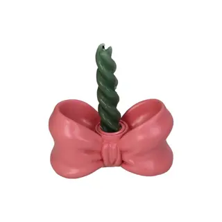 Kandelaar Strik Roze - afbeelding 2