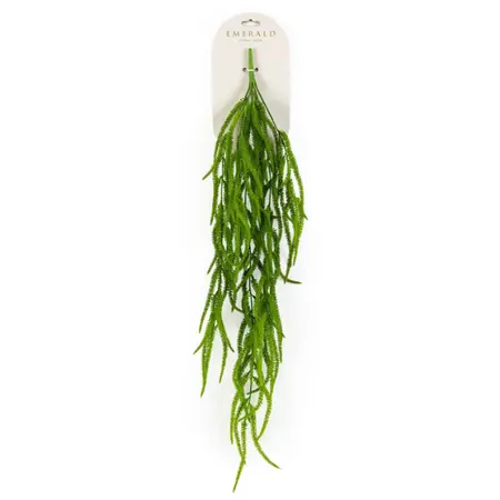 Kunsthangplant Kattenstaart 80cm Groen