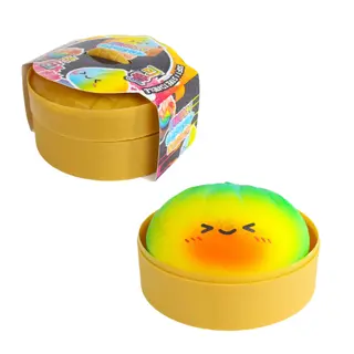 Kawaii Fidget Foam Dumpling in Stoommand 8,5cm