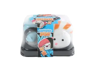 Kawaii Fidget Sushi Vriendjes - 3 stuks in Takeaway doosje - afbeelding 1