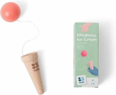 BS Toys Kendama IJsje – Houten behendigheidsspel voor kinderen