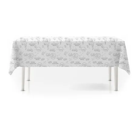 Kerst Tafelkleed Kleurbaar 240x135cm - afbeelding 2