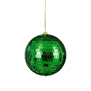 Kerstbal Spiegelbal Groen Ø15cm – Discobal Kerst Ornament