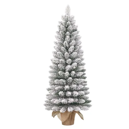 Kerstboom Gerlos Frosted H120 x Ø51cm - afbeelding 1