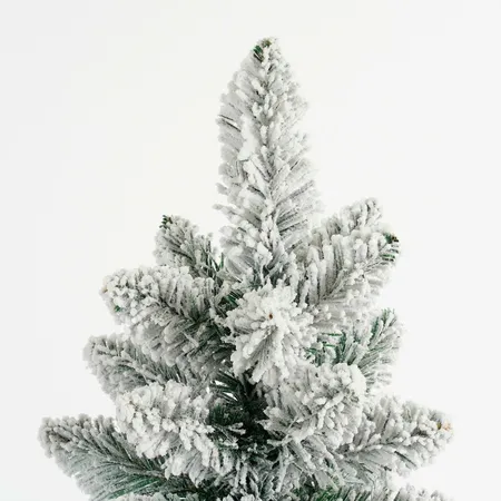 Kerstboom Gerlos Frosted H120 x Ø51cm - afbeelding 2