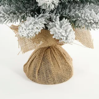 Kerstboom Gerlos Frosted H120 x Ø51cm - afbeelding 4