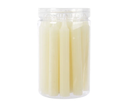 Kerstboomkaarsen Wit - Mini - Set van 22