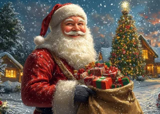 Kerstpuzzel Christmas Collection 3 x 1000 stukjes - afbeelding 2