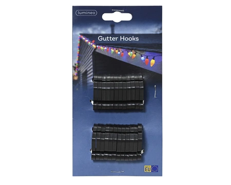 Kerstverlichting haken - set 24 stuks - afbeelding 1