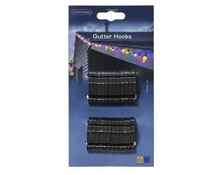Kerstverlichting haken - set 24 stuks - afbeelding 1