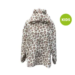 Kids - Huggle Hoodie - Panter Bruin - afbeelding 1