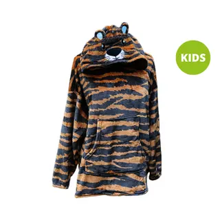 Kids - Huggle Hoodie - Tijger - afbeelding 1