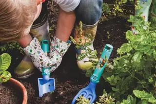 Kinder tuingereedschap