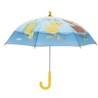Esschert Design Kinderparaplu Panorama Eendjes Ø 68,5 cm – vrolijke eendjesprint