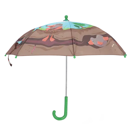 Esschert Design Kinderparaplu Panorama Mol – vrolijke mol-print