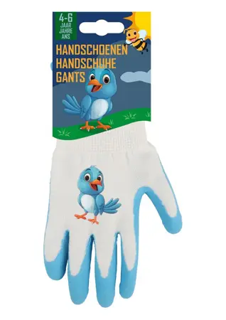 Kinderwerkhandschoen Vogel 4/6 Jaar - afbeelding 1
