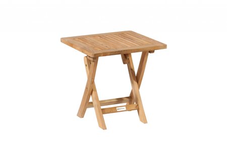 Klaptafel vierkant van Exotan teak FSC
