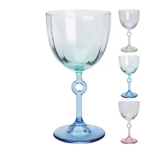 Kleurrijk Wijnglas 270 ml – Keuze uit 3 Kleuren