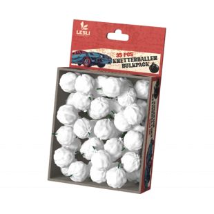 Knetterballen Bulkpack (35 stuks)