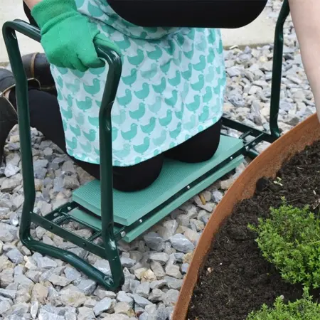 Knie- en Zitbankje Professioneel - 58 x 28 x 49 cm - afbeelding 2