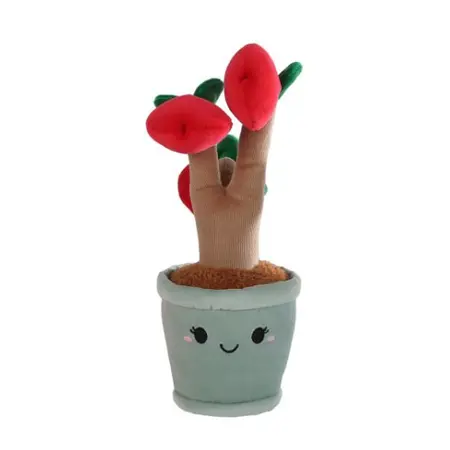 Fruitboom Pluche 28 cm - Rode vruchten