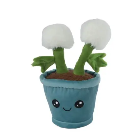 Paardenbloem Pluche L H23cm - Blauw