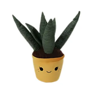 Knuffelplant Pluche 35cm XXL - afbeelding 3