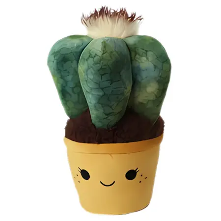 Knuffelplant Pluche 35cm XXL - afbeelding 4