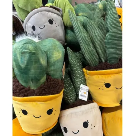 Knuffelplant Pluche 35cm XXL - afbeelding 7
