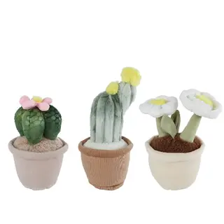 Knuffelplant Pluche Woestijnplant 25 cm – Zachte cactusdecoratie
