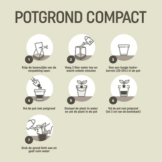 Kokos Potgrond Compact 10L - afbeelding 3
