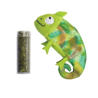 KONG Kameleon Met Catnip Hervulbaar - afbeelding 2