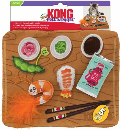 KONG Pull-a-partz Sushi - afbeelding 1