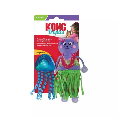 KONG Tropics Hula met catnip - afbeelding 1