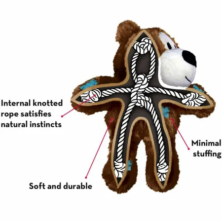 KONG Wildknots Bears Small - afbeelding 2