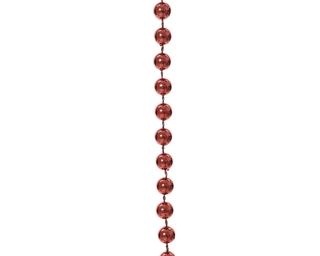 Kralenslinger - 8mm x 10m - Kerstrood - afbeelding 2