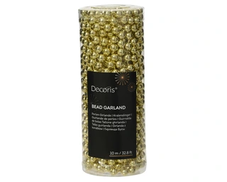 Kralenslinger - 8mm x 10m - Licht goud - afbeelding 1