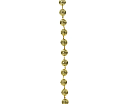 Kralenslinger - 8mm x 10m - Licht goud - afbeelding 2