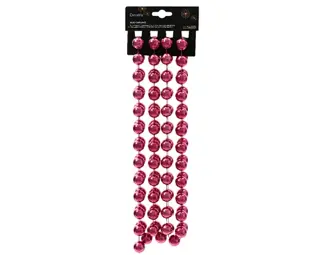 Kralenslinger xxl 270cm - granaatappelrood - afbeelding 2