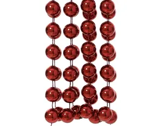 Kralenslinger xxl 270cm - ossenbloed