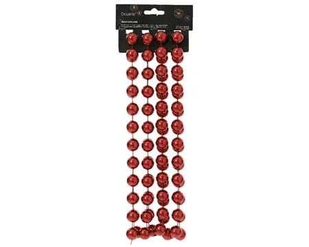 Kralenslinger xxl 270cm - ossenbloed