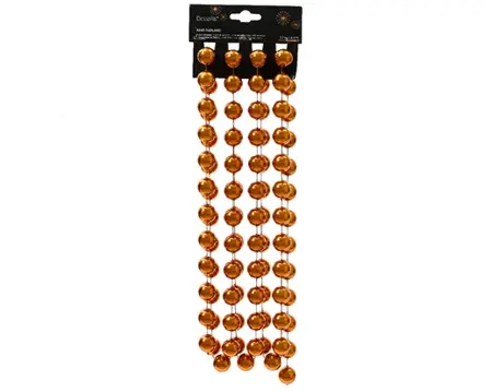 Kralenslinger xxl 270cm - warme cider