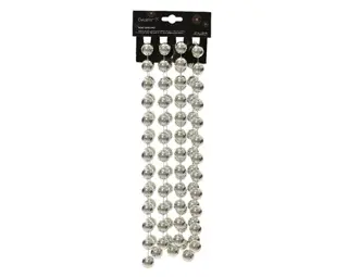 Kralenslinger xxl 270cm - zilver - afbeelding 2